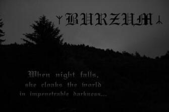 Burzum Black Metal Heavy Hard Rock Band Bands Group Groups
