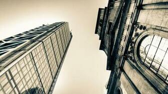 Buildings Black And White Wallpaper HD 1080p