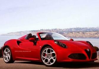 Alfa Romeo 4c Spider HD Wallpaper