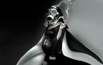 Black Gas Masks Toxic HD Wallpaper General L Mm Board