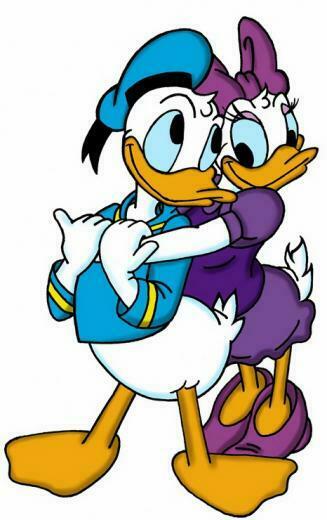 Disney Donald Duck And Daisy Wallpaper Murals For Baby Bedroom