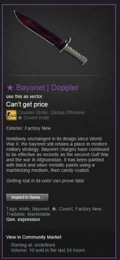Pin Doppler Phase M9 Bayonet