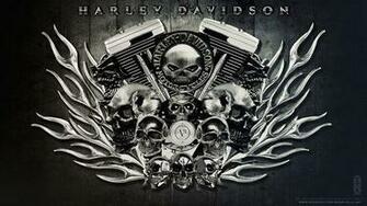 Harley Davidson Skull Wallpaper Davids