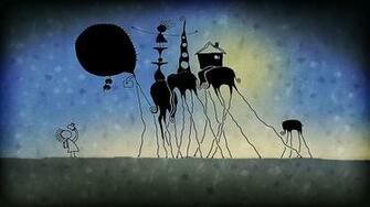 Long Legged Elephants Wallpaper