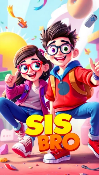 Sis Vs Bro Wallpaper