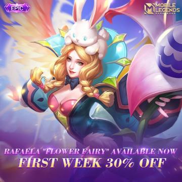 Rafaela S Epic Skin Flower Mobile Legends Bang