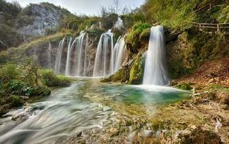 Plitvice Lakes National Park Wallpaper Nature