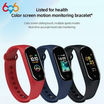 M4v Full Touch Smart Bracelet Fitness Tracker Ip67 Waterproof
