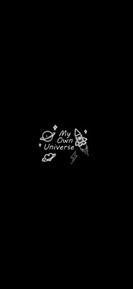 Black Wallpaper iPhone Dark Cute