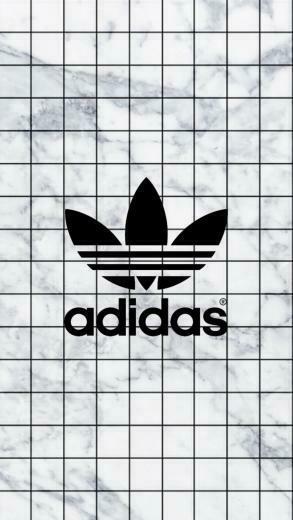 White Adidas Aesthetic Wallpaper Top