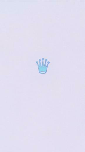 Blue Vintage Rolex Crown Wallpaper For Apple iPhone 5s Pop