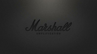 Marshall Amplification Black Wallpaper By