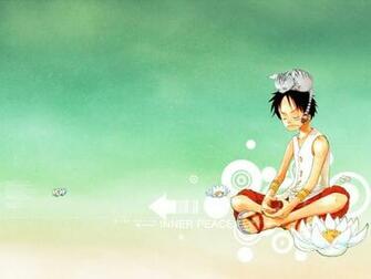 Luffy Inner Peace Wallpaper One Piece Anime