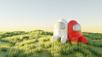 Among Us 4k Laptop Full HD 1080p Wallpaper Image