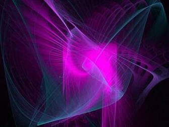 Purple Teal Flames Wallpaper