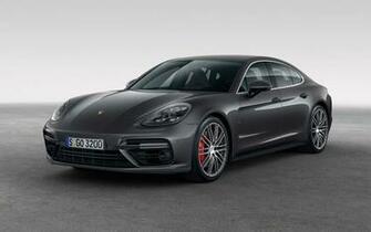 Porsche Panamera Turbo S Wallpaper HD White Black Red