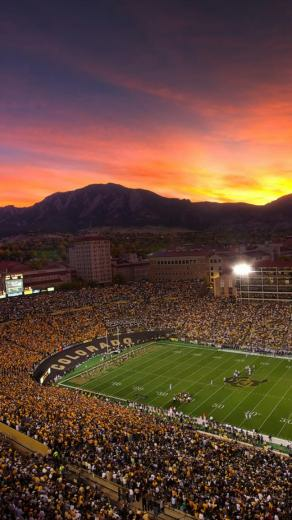 Colorado Football Field iPhone Wallpaper