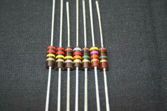 Resistor Color Codes Vintage Fender Amp Repair Electronic