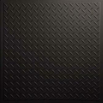 Diamond Plate Black By Ceilume