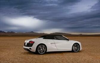 Audi R8 Gt Spyder Widescreen Exotic Car Wallpaper
