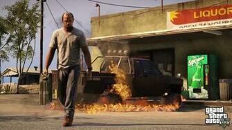 Gta V Wallpaper Grand Theft Auto Pictures Psp Pc Games Xbox