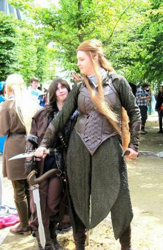 Kili And Tauriel Cosplay By Nightingalecosplay