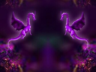 Purple Dragons Wallpaper Dragon Art Shows Passion