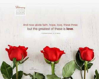 Card Wallpaper Christian Valentine S Bible Verse