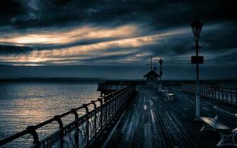 Dark Summer Scenery HD Wallpaper Widescreen