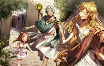 Wallpaper Anime Art Two Run Magi The Labyrinth Of Magic Image