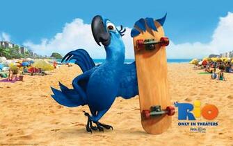 Rio The Animation Cartoon Movie Wallpaper