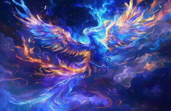 Blue Phoenix Wallpaper