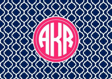 Monogram Laptop Wallpaper Top Background