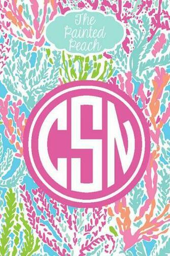 Lilly Pulitzer Wallpaper iPhone 4s Monogram
