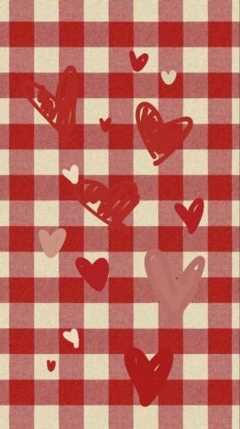 Heart Wallpaper In Red Roses Dark