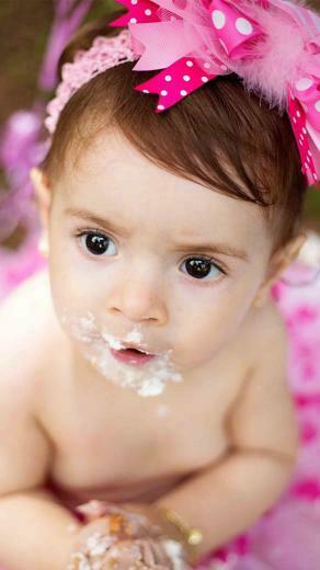 Cute Baby Girl iPhone Plus And Wallpaper