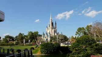 Cinderella Castle A Beautiful Day In The Magic Kingdom