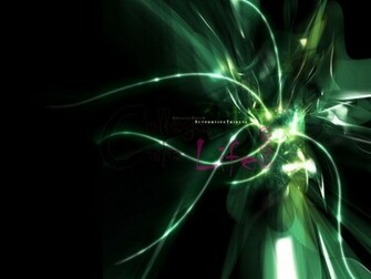 Black And Green Abstract Wallpaper HD In