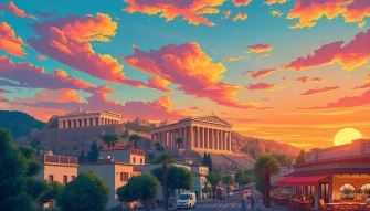 Athens City Wallpaper