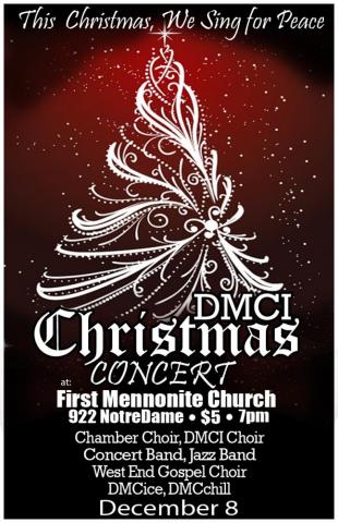 Christmas Concert Poster By Wamiloka