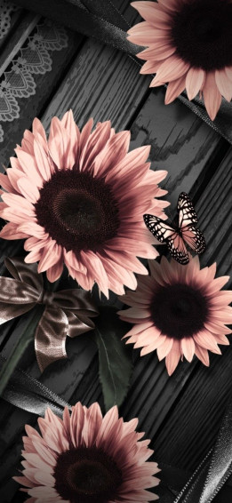 Kristena Lewis On Flowers In Flower iPhone Wallpaper