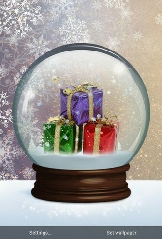Snow Globe Live Wallpaper Android Apps On Google Play