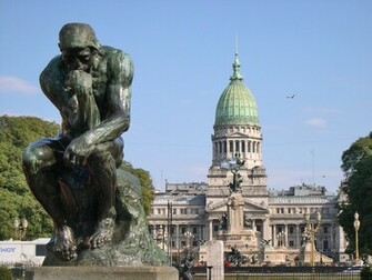 The Thinker Wallpaper