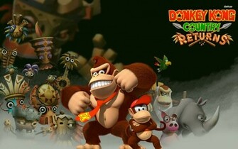 Donkey Kong Country Returns Wallpaper Game