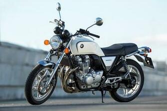 Honda Cb1100 White Front Motorcycle