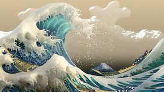 Screenheaven The Great Wave Off Kanagawa Ocean Waves