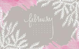 Desktop Wallpaper Calendar February