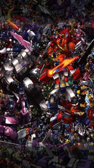 iPhone Wallpaper Transformers Comic