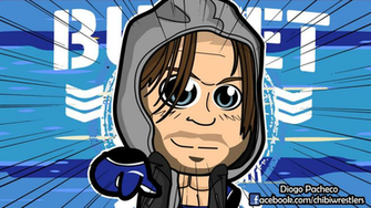 Aj Styles Bullet Club Njpw Chibi Wallpaper By Kapaeme