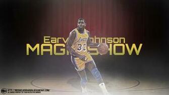Earvin Magic Johnson Wallpaper By Michaelherradura